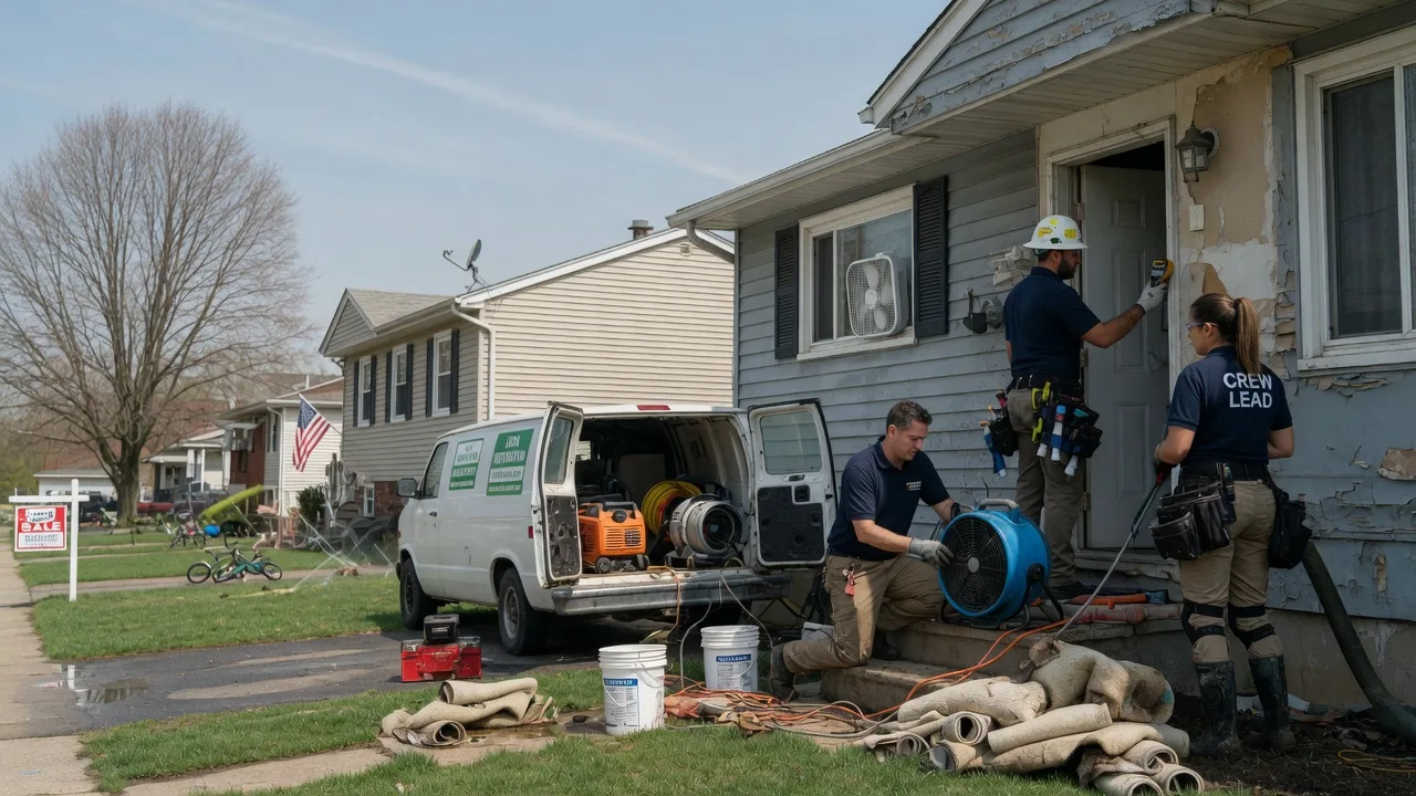 Flood Cleanup in Plymouth, IL near me
